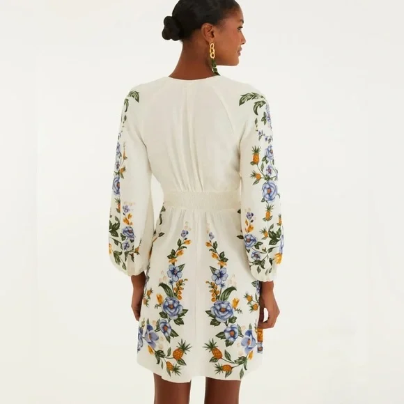 FARM Rio Floral Penelope Dress Size M - Picture 3 of 12